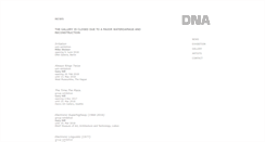 Desktop Screenshot of dna-galerie.de